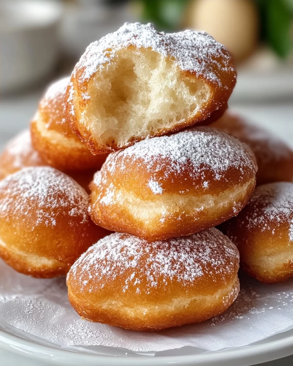 Luftig-leichte Vanille French Beignets selber machen