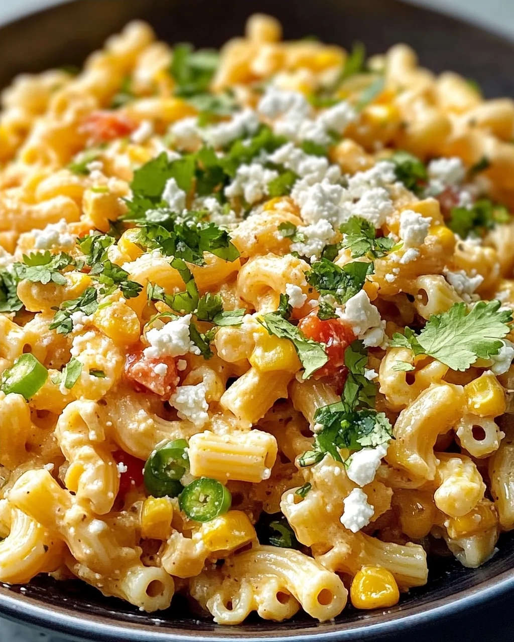 Perfekter Mexikanischer Street Corn Nudelsalat