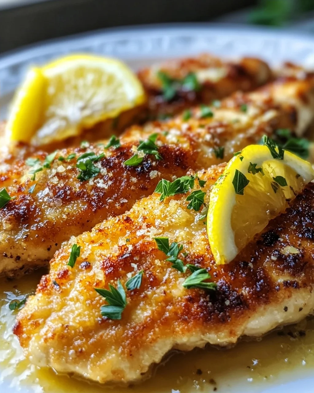 Perfektes Zitronen Parmesan Pfannenhähnchen: Einfach & schnell