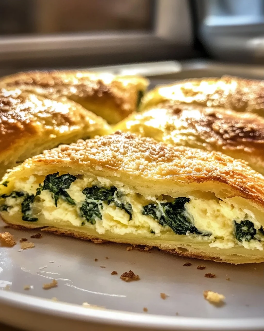 Protein-Packed Spinach Cottage Cheese Flagels Delight