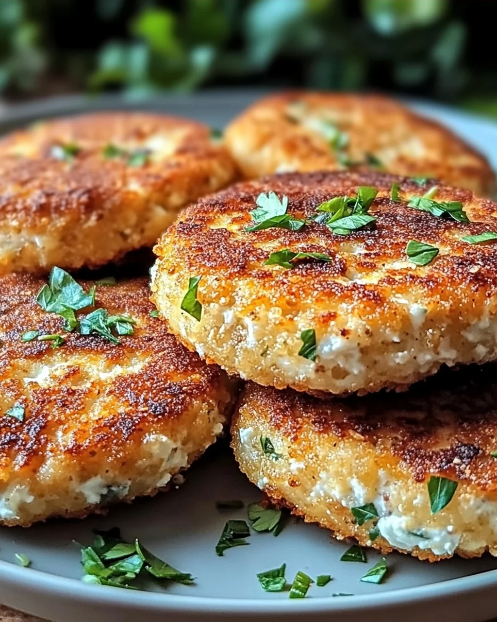 Proteinreiche Hüttenkäse-Taler für deinen Snack-Hunger