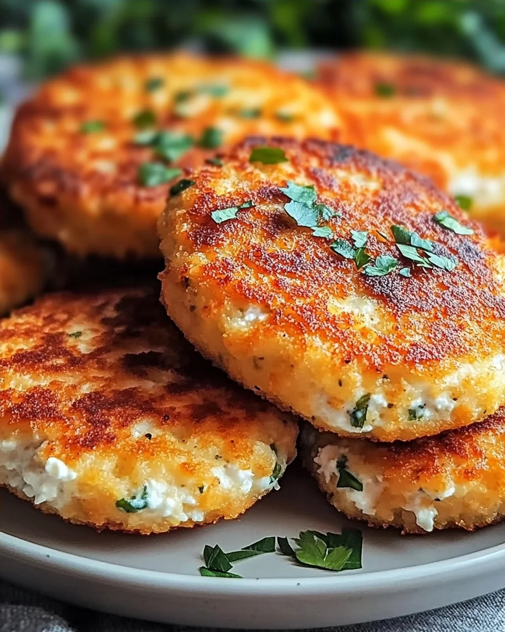 Proteinreiche Hüttenkäse-Taler für deinen Snack-Hunger