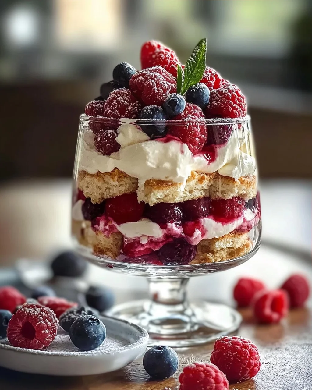 Spekulatius Tiramisu mit alkoholfreien Beeren – Genuss pur!