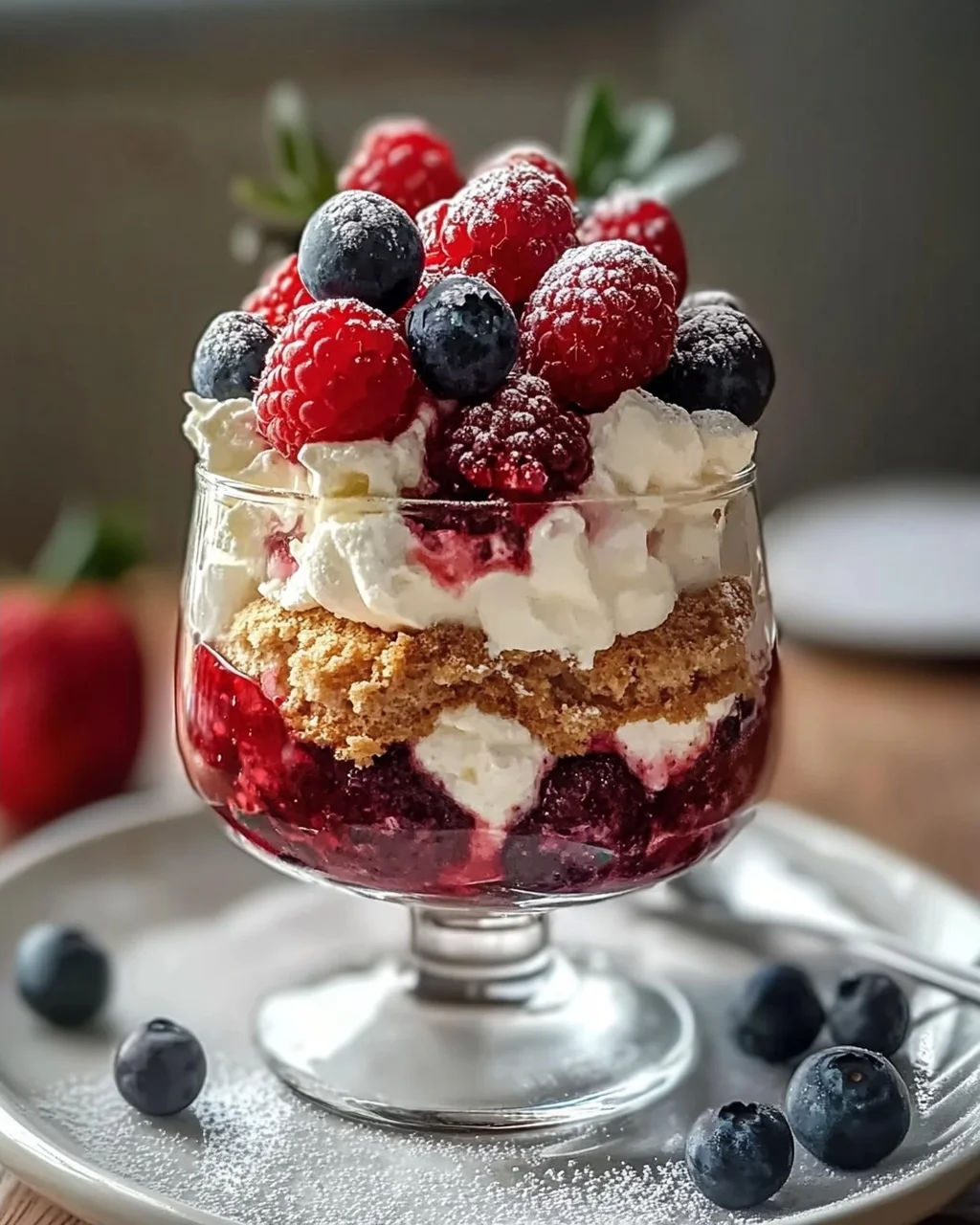 Spekulatius Tiramisu mit alkoholfreien Beeren – Genuss pur!