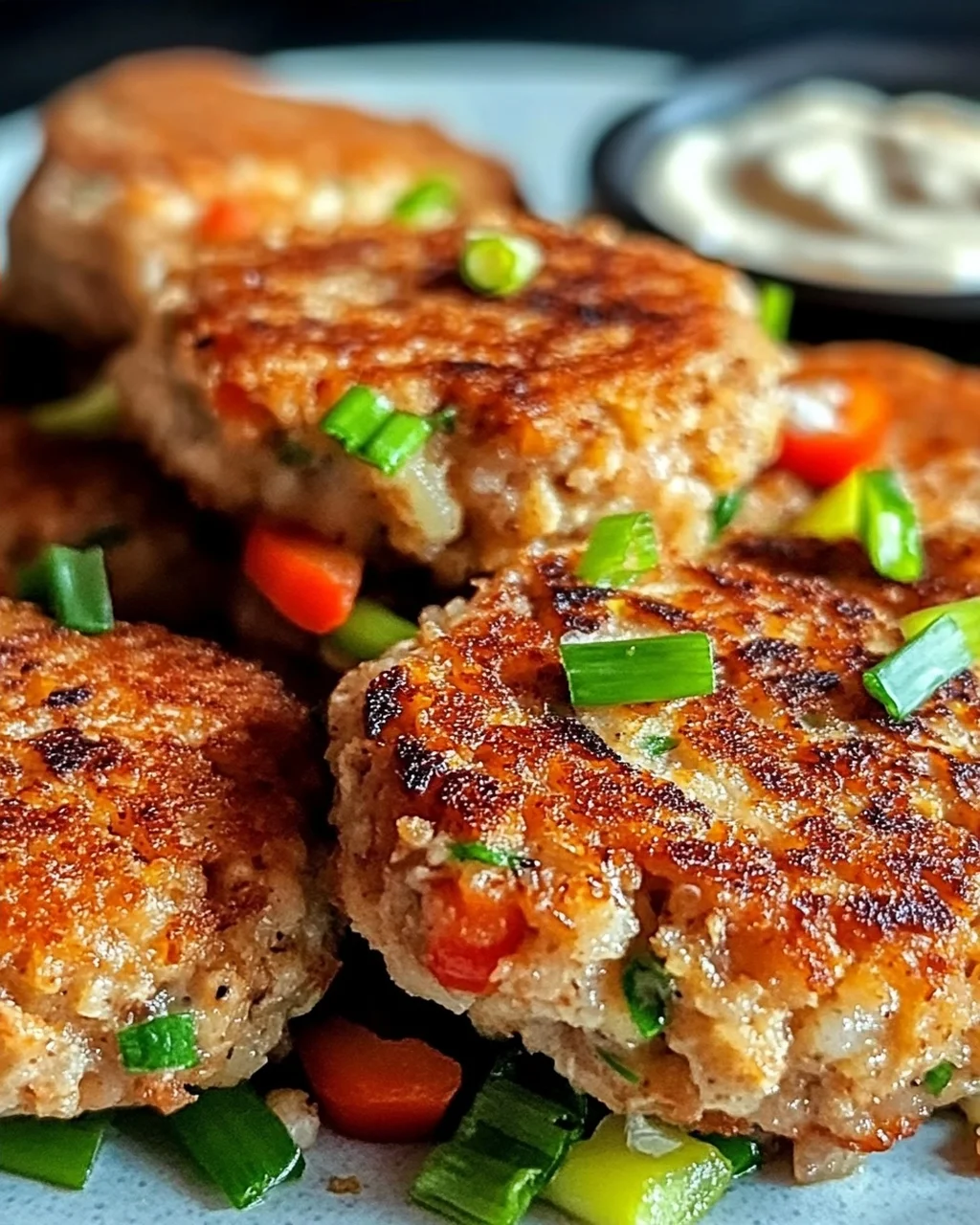 Thunfischkuchen mit würziger Mayo ganz einfach zubereiten