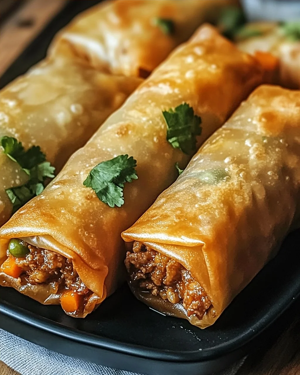 Air Fryer Spring Rolls