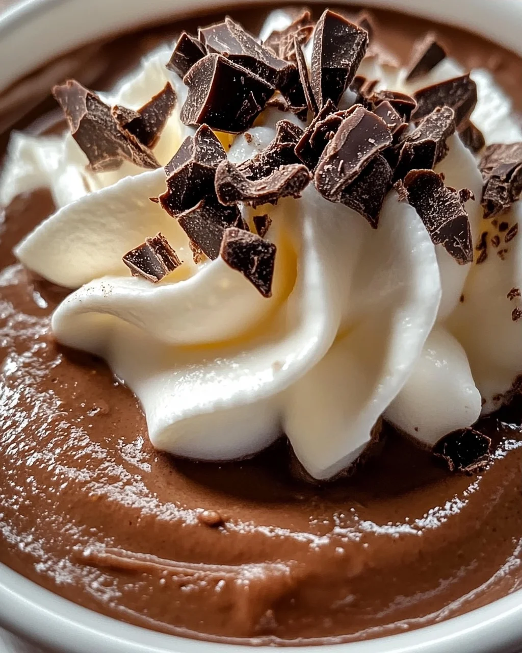 Cremiger Schokoladenpuddingbrei