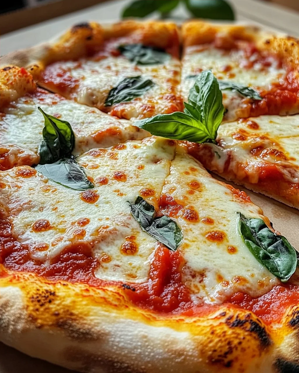 Der beste italienische Pizzateig und Pizza Margherita