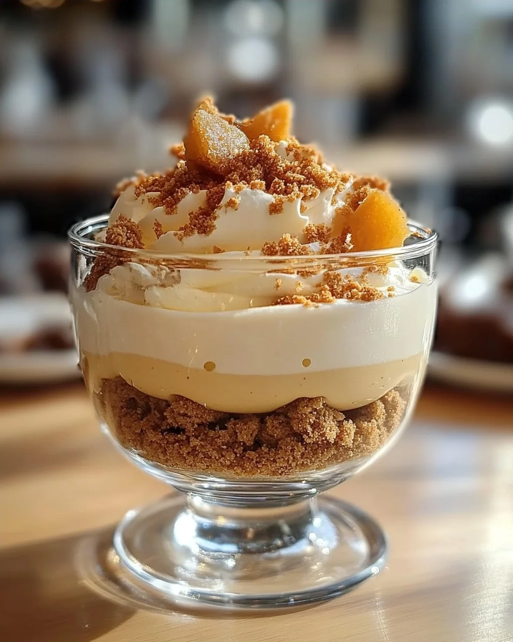 Eierlikör Mousse mit Spekulatius – Himmlischer Genuss!