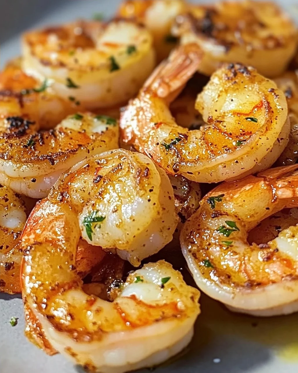 Garnelen aus der Heißluftfritteuse