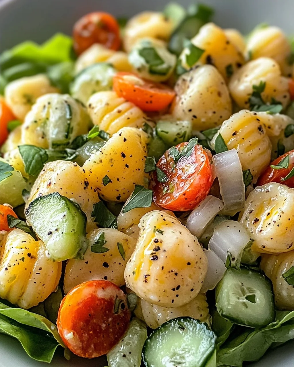 Gnocchi Salat: Schnell & einfach gemacht!