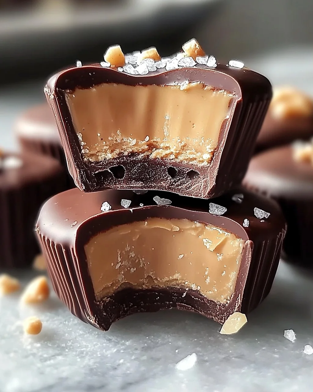 High Protein Erdnussbutter Joghurt Bites