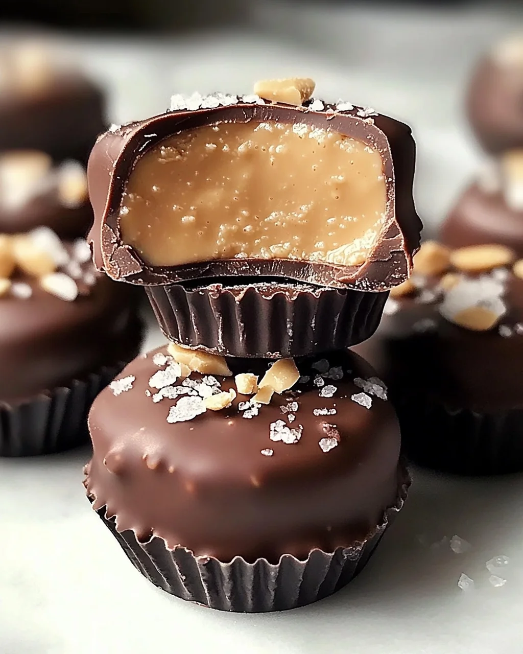 High Protein Erdnussbutter Joghurt Bites