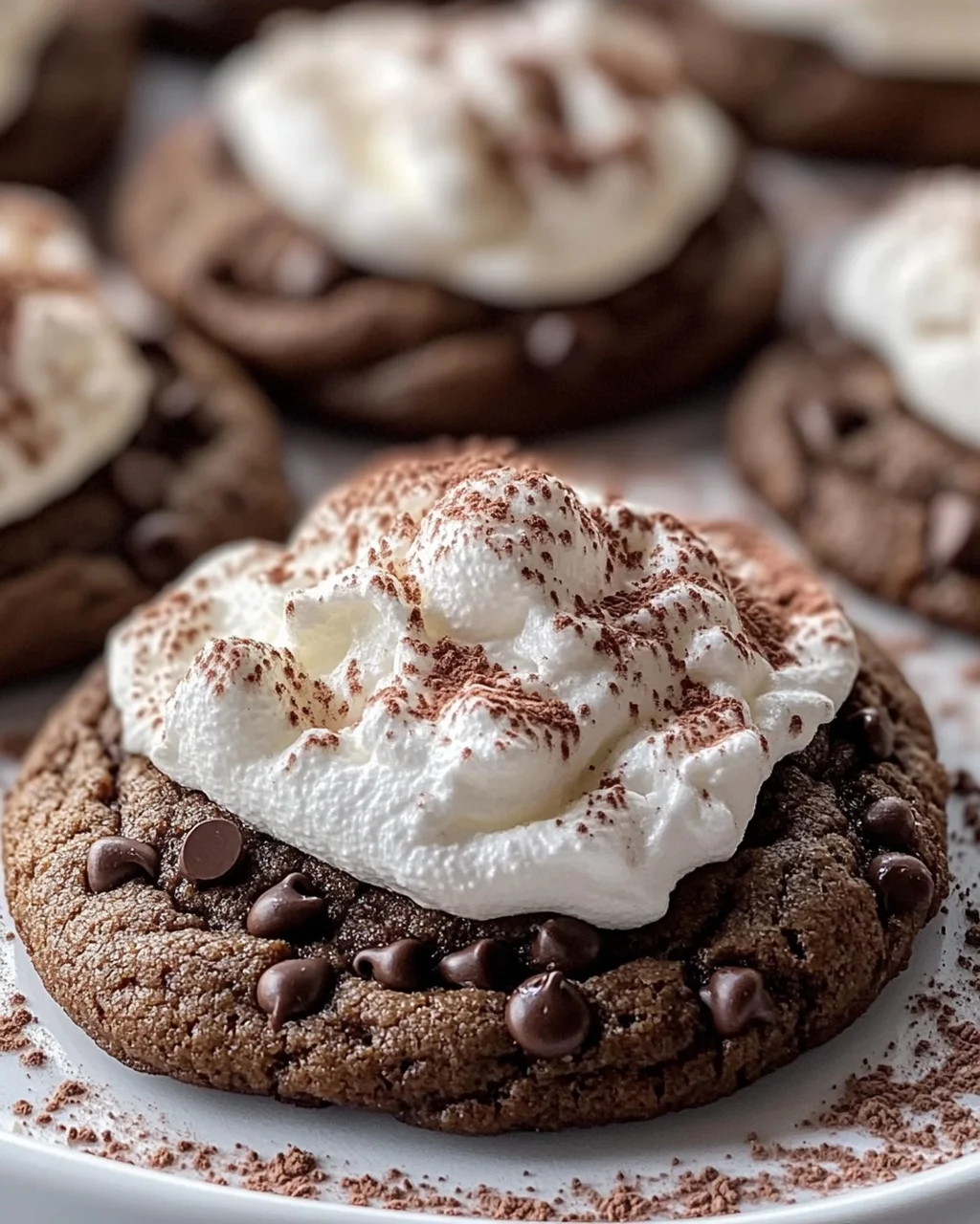 Himmlische Hot Cocoa Cookies mit Marshmallow Frosting