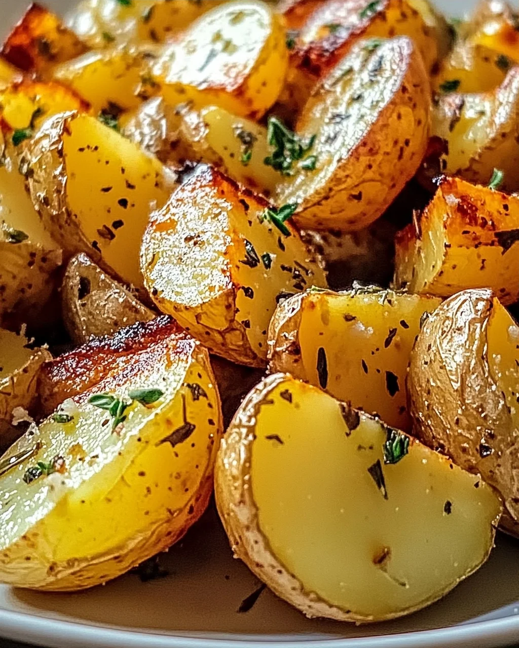 Knusprige Zitronen-Griechische Kartoffeln für Genussmoment