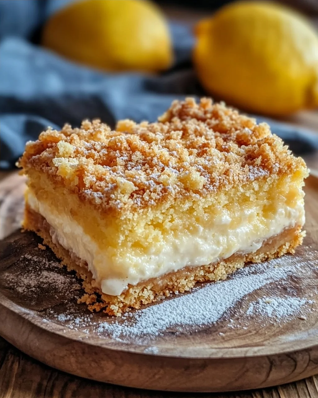 Knuspriger Streuselkuchen mit Vanillepudding wie von Oma