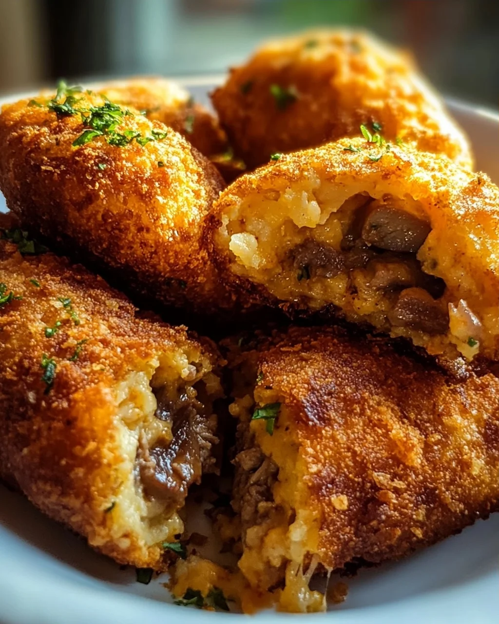 Krokiety Rezept: Knusprige Polnische Rindfleisch Croquettes