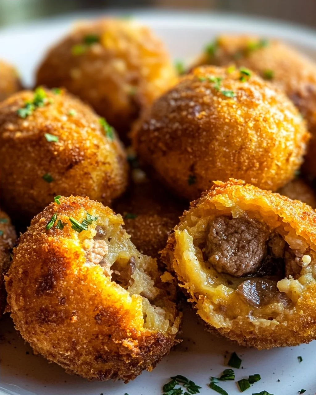 Krokiety Rezept: Knusprige Polnische Rindfleisch Croquettes