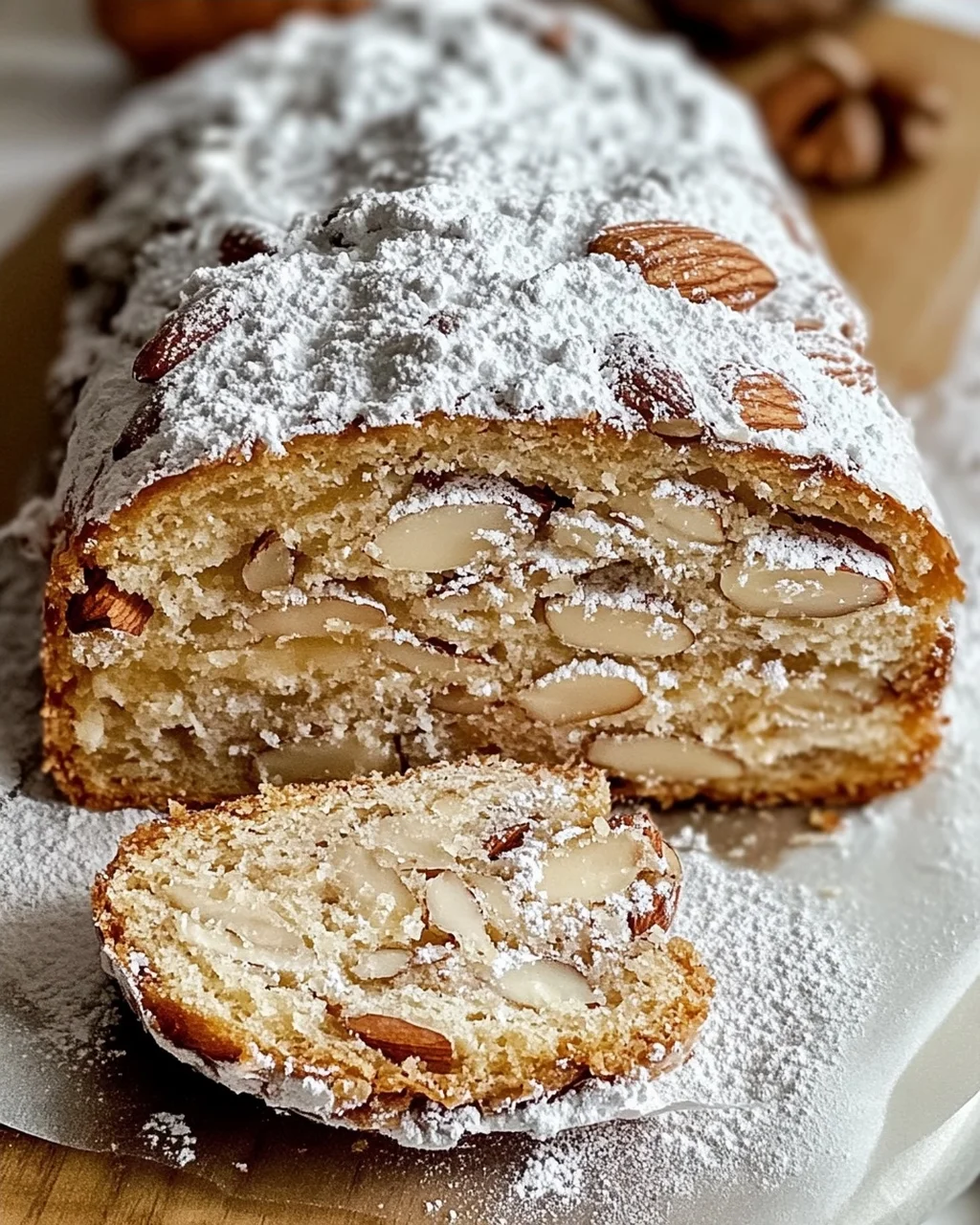 Mandel-Marzipan-Stollen