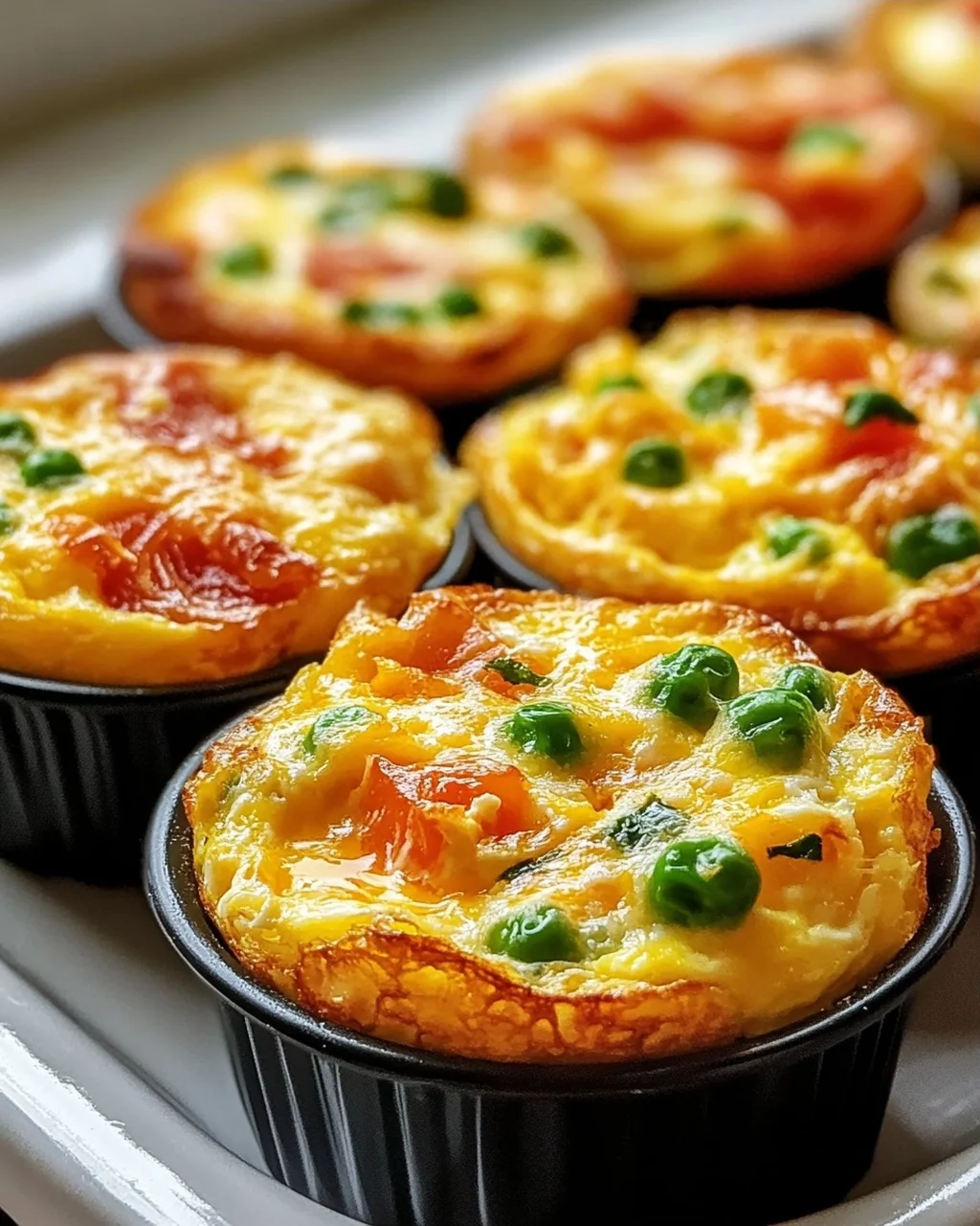 Mini Eier Aufläufe aus Muffinformen: Dein perfekter Snack!