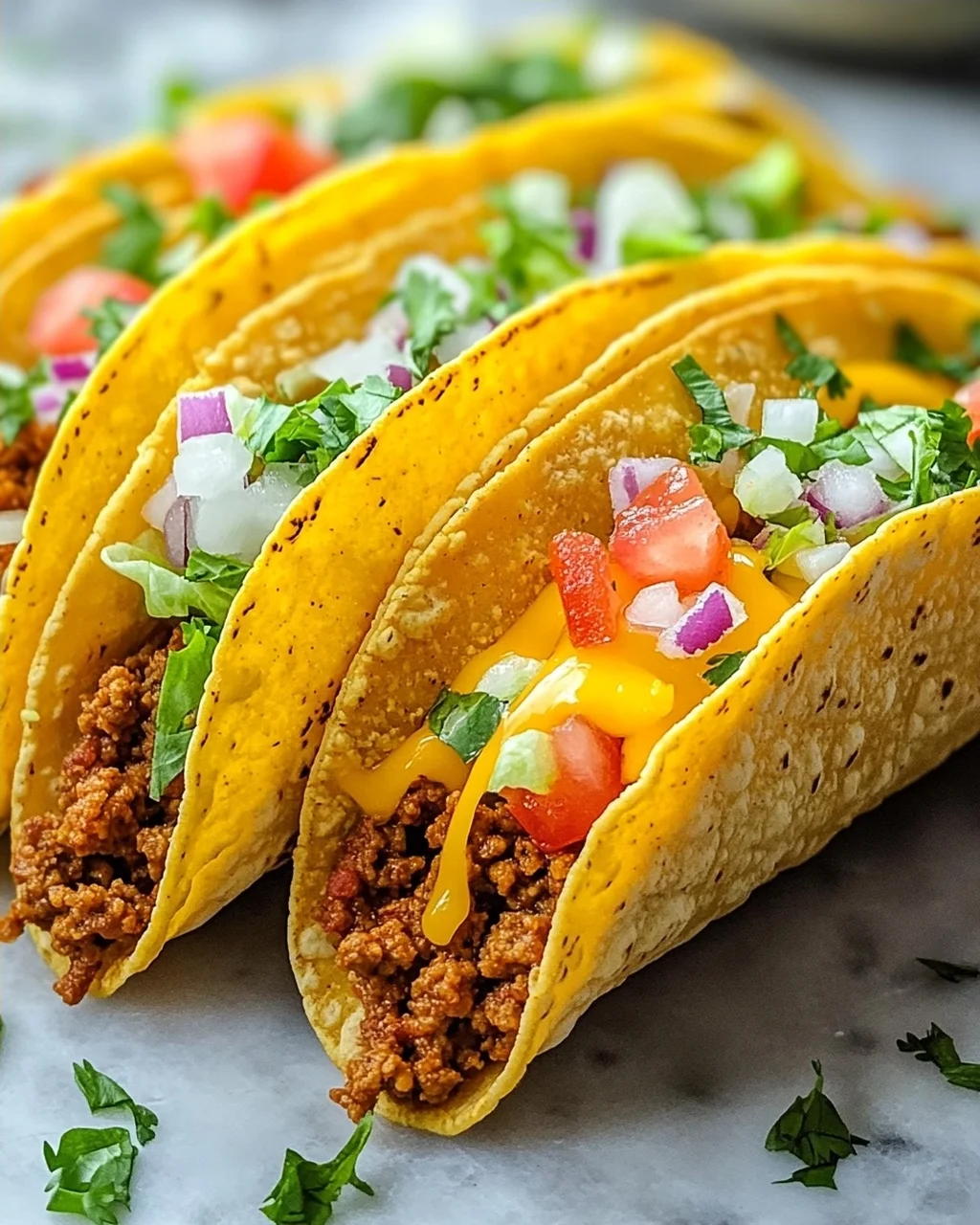 Ofengebackene Käse-Tacos: Knusprig, reichhaltig & unwiderstehlich!