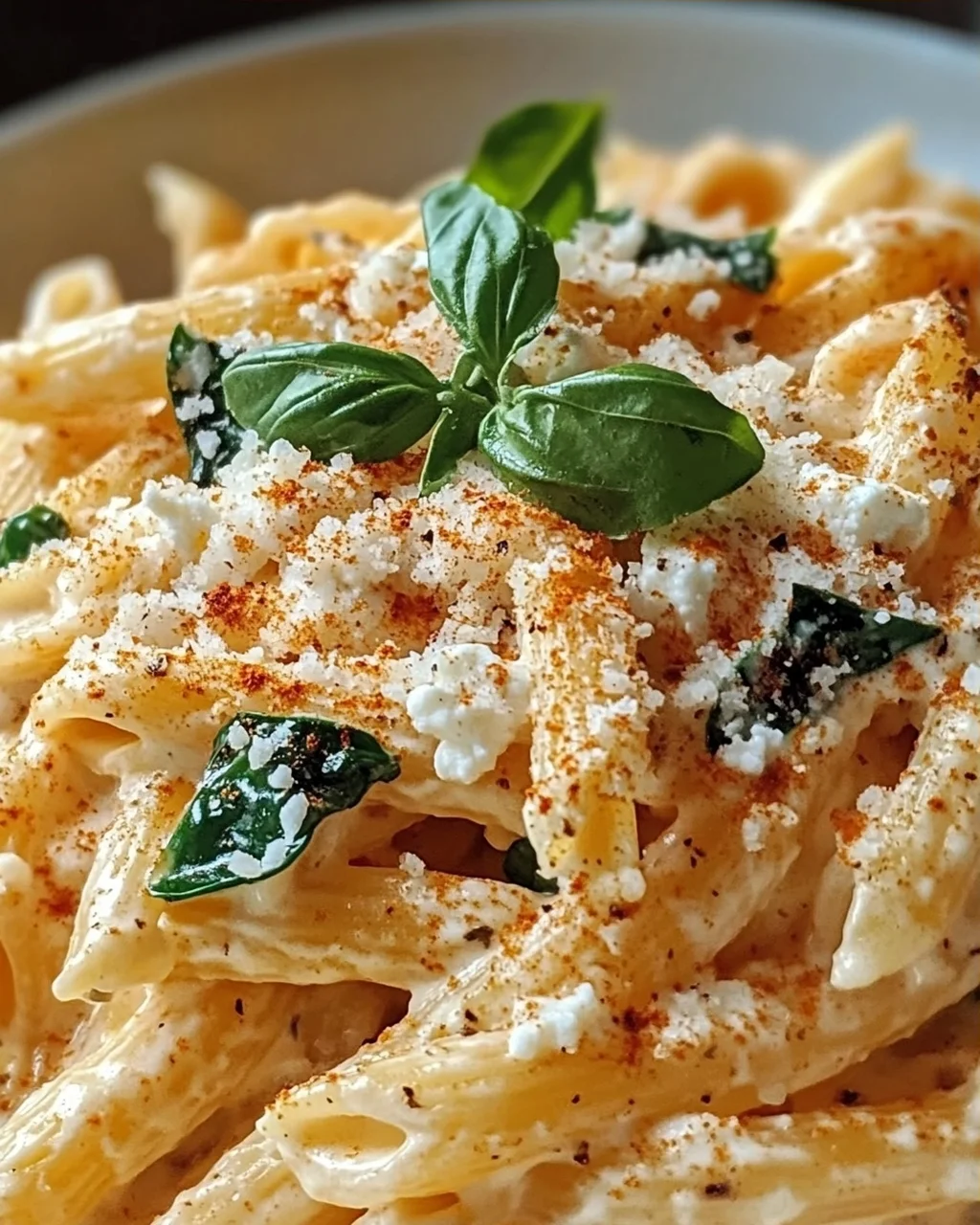 Protein Nudeln mit Hüttenkäse