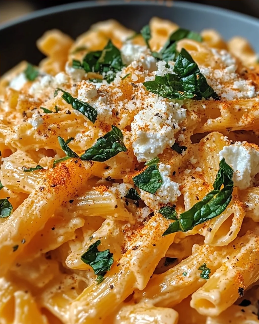 Protein Nudeln mit Hüttenkäse