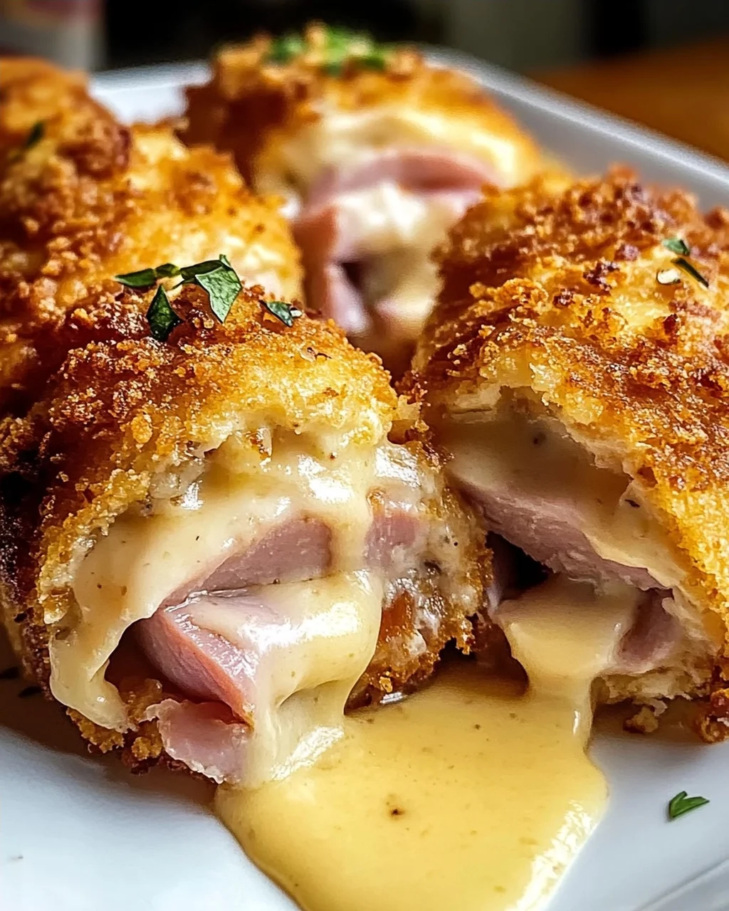 Putenröllchen nach Cordon Bleu Art