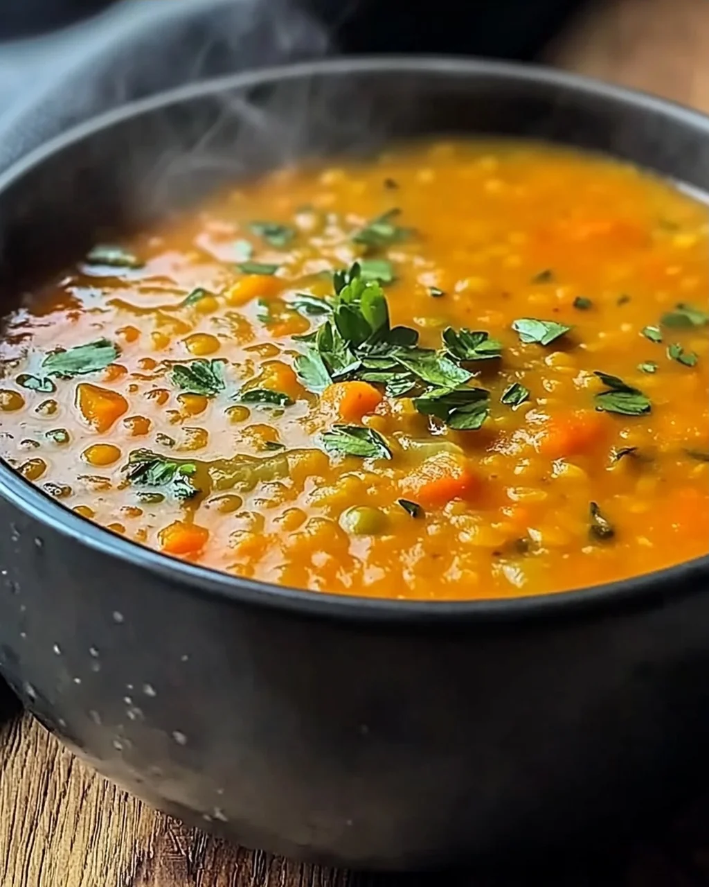 Rezept für Rote Linsensuppe