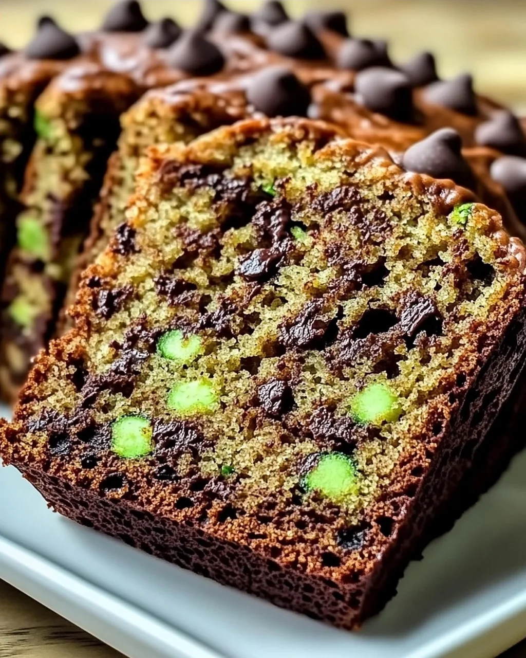 Saftiges Schokoladenstückchen-Zucchinibrot rezept