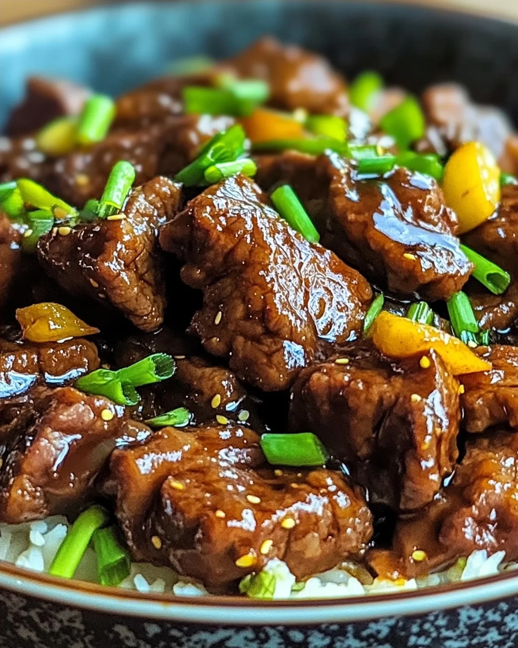 Schmorgerät Mongolisches Rindfleisch für jeden Tag