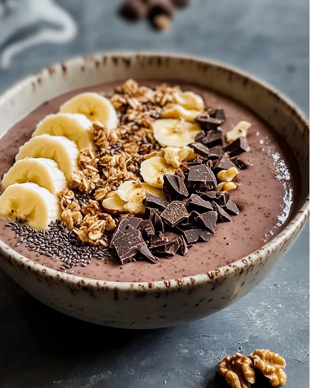 Schoko-Smoothie-Bowl