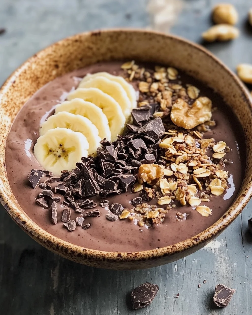 Schoko-Smoothie-Bowl