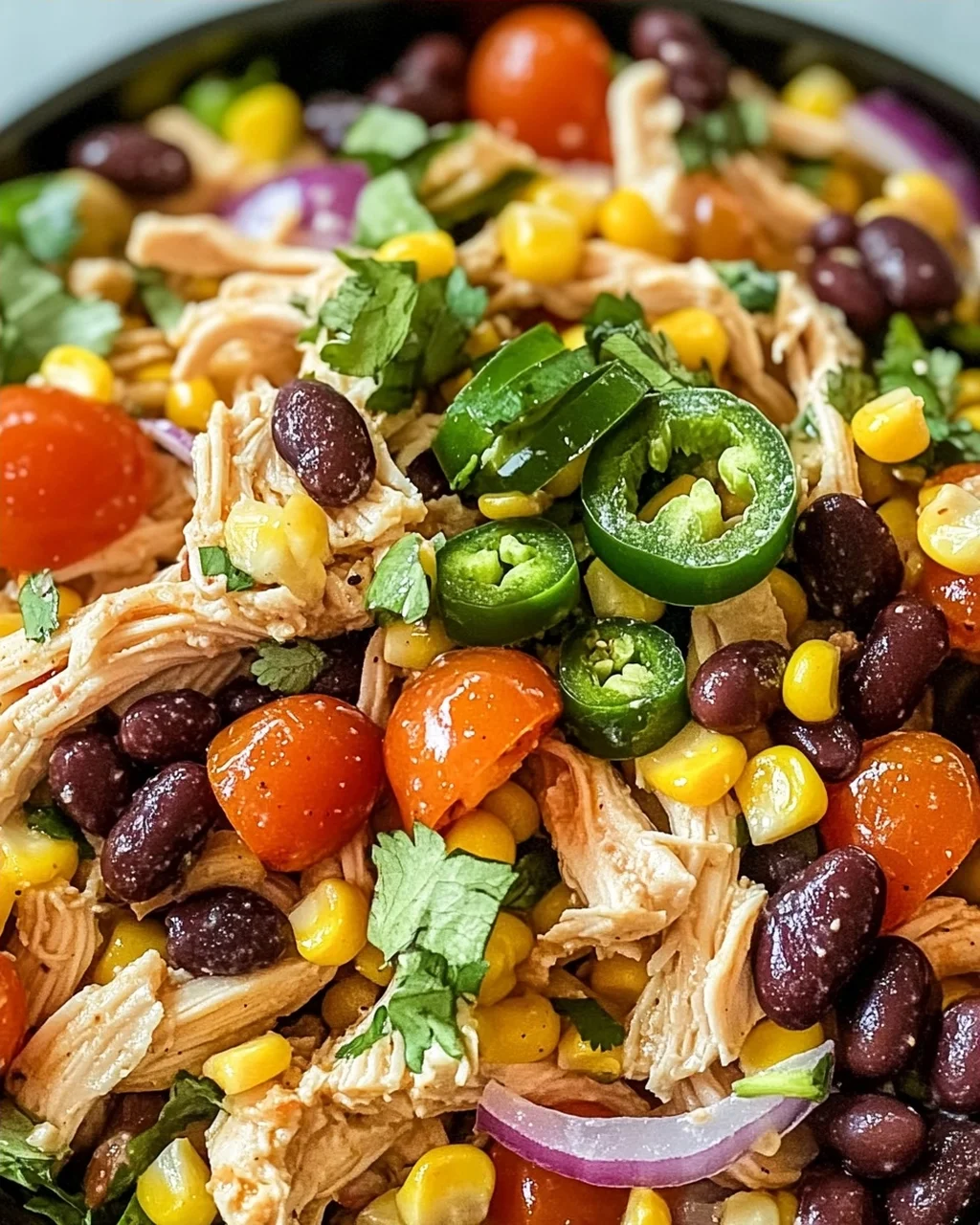 Südwestlich gewürzter Hähnchensalat für schnelle Genussmomente