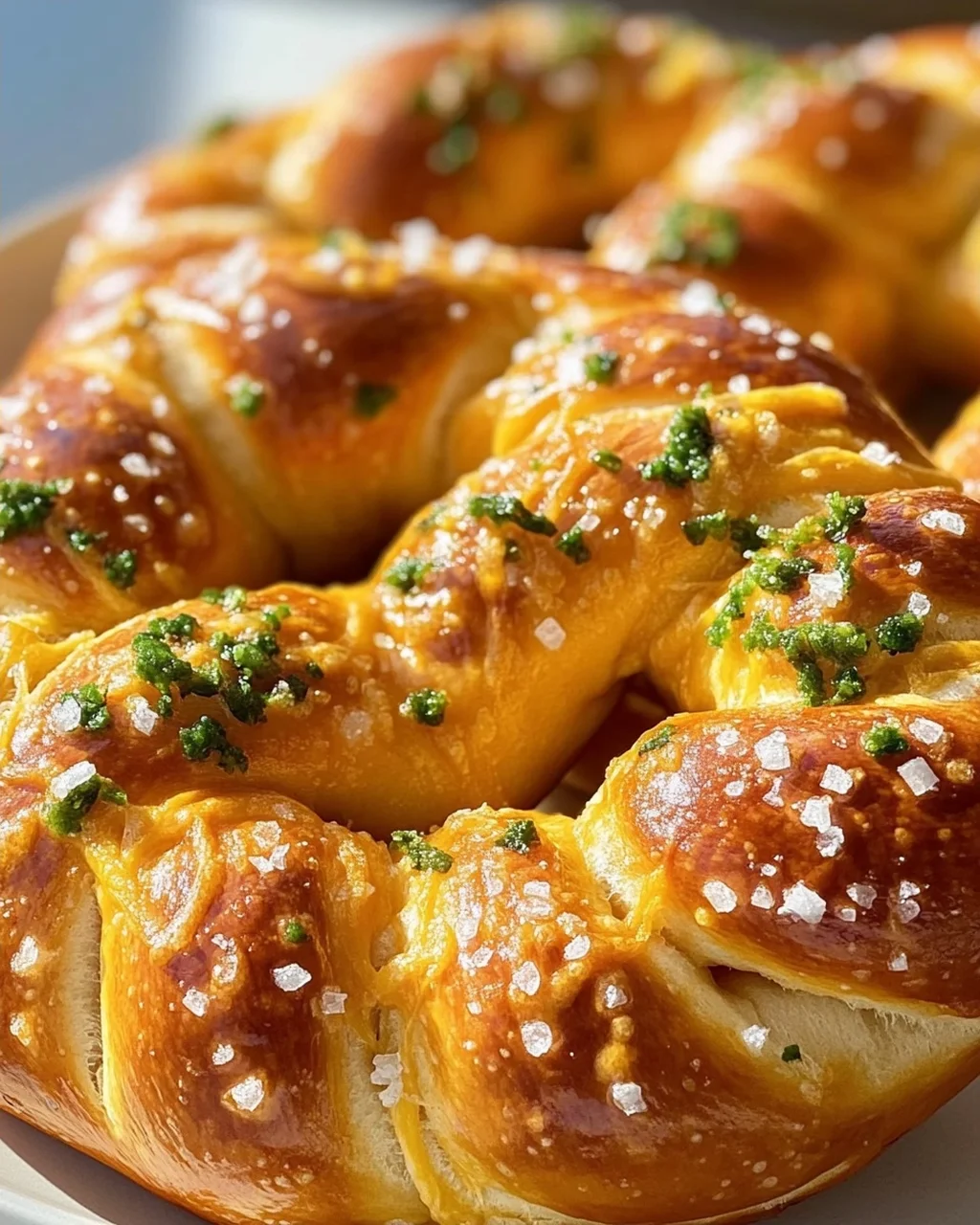 Twisted Jalapeno Cheddar Brezeln: Knusprig-würzig & selbst gedreht